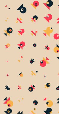 soyut renkli desen, sanat arkaplan illüstrasyonu