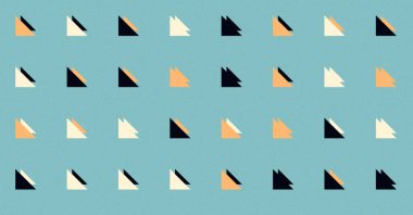 soyut renkli yarım tonlu noktalar üretken sanat arkaplan çizimleri