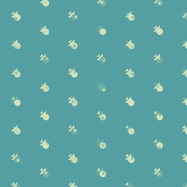 Soyut Renkli Yarım Tonlu Noktalar, Üretken sanat arkaplan çizimi