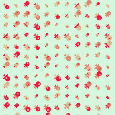 soyut renkli yarım tonlu noktalar üretken sanat arkaplan çizimleri