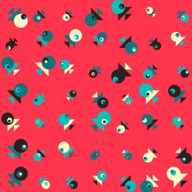 soyut renkli desen, sanat arkaplan illüstrasyonu