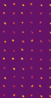 Soyut Renk Yarım Tonlama Noktaları üretken sanat arkaplanı çizimi