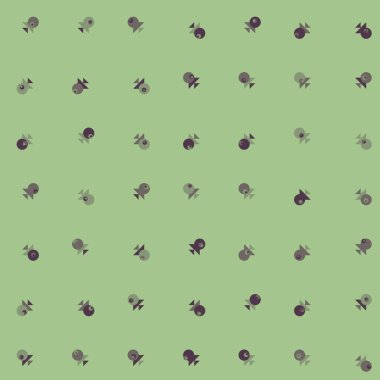 Soyut Renk Yarım Tonlama Noktaları, Üretken sanat arkaplanı çizimi