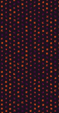 Çoklu üçgenden yapılmış ok şekilli dikey vektör şablonu. Düz arkaplan ile üretken sanat 