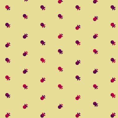 Soyut Renk Yarım Tonlama Noktaları, Üretken sanat arkaplanı çizimi