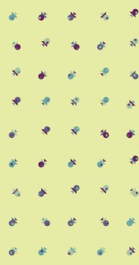 Soyut Renk Yarım Tonlama Noktaları üretken sanat arkaplanı çizimi