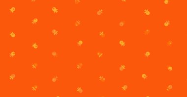 Soyut Renkli Yarım Tonlu Noktalar, Üretken sanat arkaplan çizimi