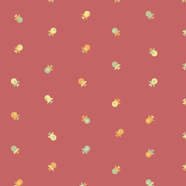 Soyut Renk Yarım Tonlama Noktaları üretken sanat arkaplanı çizimi