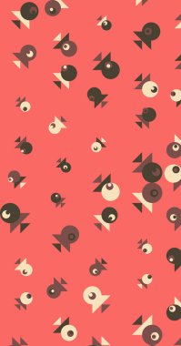 soyut renkli desen, sanat arkaplan illüstrasyonu