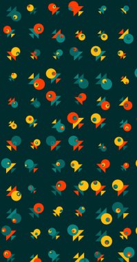 soyut renkli desen, sanat arkaplan illüstrasyonu