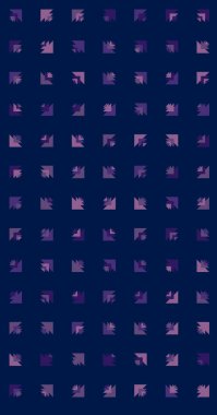 Çoklu üçgenden yapılmış ok şekilli dikey vektör şablonu. Düz arkaplan ile üretken sanat 