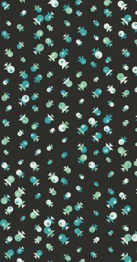 soyut renkli yarım tonlu noktalar üretken sanat arkaplan çizimleri