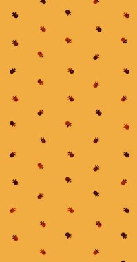 Soyut Renk Yarım Tonlama Noktaları üretken sanat arkaplanı çizimi