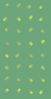 Soyut Renk Yarım Tonlama Noktaları üretken sanat arkaplanı çizimi