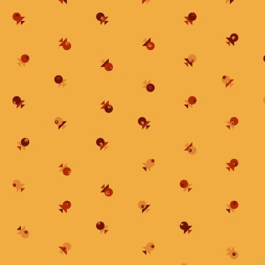 Soyut Renk Yarım Tonlama Noktaları üretken sanat arkaplanı çizimi