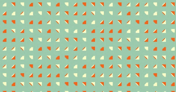 Renkli Üçgenlerden Yapılmış Yerli Görünümlü Şekillerin Vektör Şablonu Basit Arkaplanı — Stok Vektör