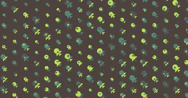 soyut renkli yarım tonlu noktalar üretken sanat arkaplan çizimleri