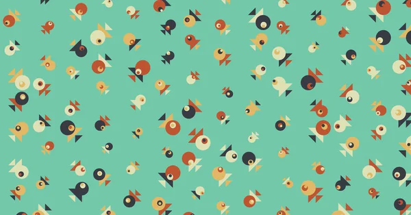 soyut renkli yarım tonlu noktalar üretken sanat arkaplan çizimleri