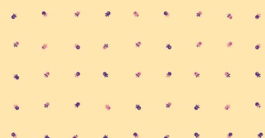 Soyut Renk Yarım Tonlama Noktaları üretken sanat arkaplanı çizimi