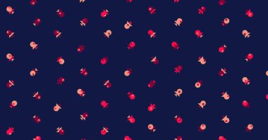 Soyut Renk Yarım Tonlama Noktaları üretken sanat arkaplanı çizimi