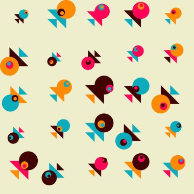 soyut renkli desen, sanat arkaplan illüstrasyonu