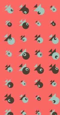 soyut renkli desen, sanat arkaplan illüstrasyonu