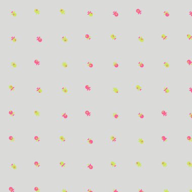 Soyut Renkli Yarım Tonlu Noktalar, Üretken sanat arkaplan çizimi