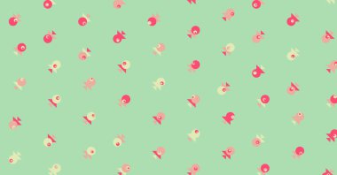 Soyut Renkli Yarım Tonlu Noktalar, Üretken sanat arkaplan çizimi