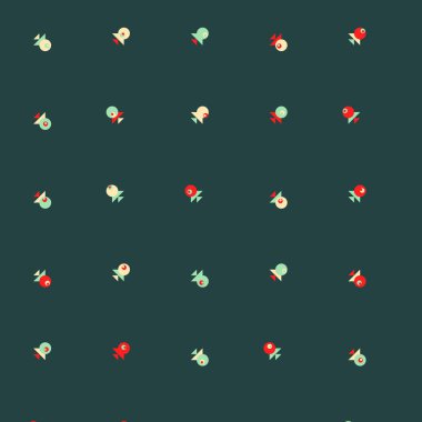 Soyut Renkli Yarım Tonlu Noktalar, Üretken sanat arkaplan çizimi