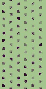 Çoklu üçgenden yapılmış ok şekilli dikey vektör şablonu. Düz arkaplan ile üretken sanat 