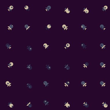 Soyut Renk Yarım Tonlama Noktaları üretken sanat arkaplanı çizimi