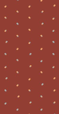 Soyut Renk Yarım Tonlama Noktaları üretken sanat arkaplanı çizimi