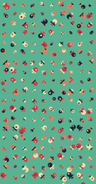 soyut renkli desen, sanat arkaplan illüstrasyonu