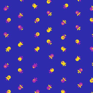 Soyut Renk Yarım Tonlama Noktaları üretken sanat arkaplanı çizimi