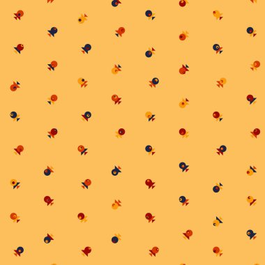 Soyut Renkli Yarım Tonlu Noktalar, Üretken sanat arkaplan çizimi