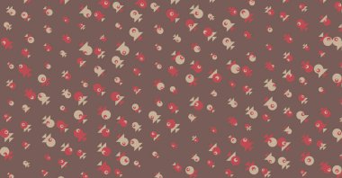 soyut renkli yarım tonlu noktalar üretken sanat arkaplan çizimleri