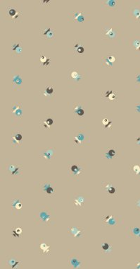 Soyut Renk Yarım Tonlama Noktaları üretken sanat arkaplanı çizimi