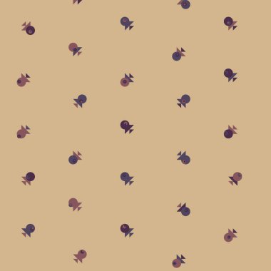 Soyut Renkli Yarım Tonlu Noktalar, Üretken sanat arkaplan çizimi