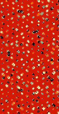 soyut renkli yarım tonlu noktalar üretken sanat arkaplan çizimleri