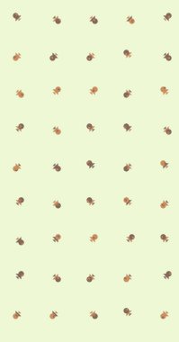 Soyut Renkli Yarım Tonlu Noktalar, Üretken sanat arkaplan çizimi