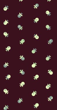 Soyut Renk Yarım Tonlama Noktaları üretken sanat arkaplanı çizimi