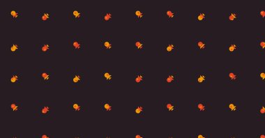 Soyut Renk Yarım Tonlama Noktaları üretken sanat arkaplanı çizimi