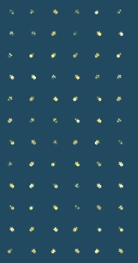 soyut renkli yarım tonlu noktalar üretken sanat arkaplan çizimleri