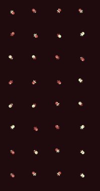 Soyut Renkli Yarım Tonlu Noktalar, Üretken sanat arkaplan çizimi