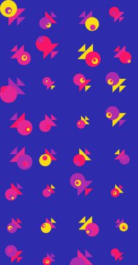 soyut renkli desen, sanat arkaplan illüstrasyonu