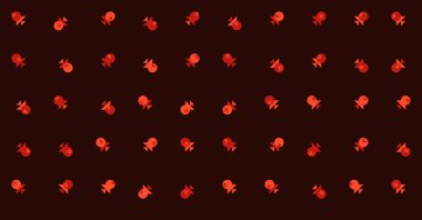 Soyut Renk Yarım Tonlama Noktaları üretken sanat arkaplanı çizimi