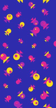 soyut renkli desen, sanat arkaplan illüstrasyonu