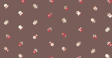 Soyut Renk Yarım Tonlama Noktaları, Üretken sanat arkaplanı çizimi