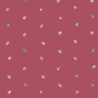 Soyut Renkli Yarım Tonlu Noktalar, Üretken sanat arkaplan çizimi