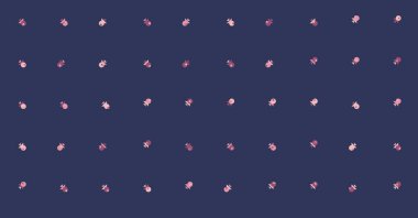 Soyut Renk Yarım Tonlama Noktaları, Üretken sanat arkaplanı çizimi